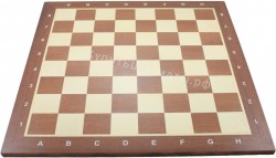 Доска цельная деревянная шахматная Стаунтон №6 (55x55 см)